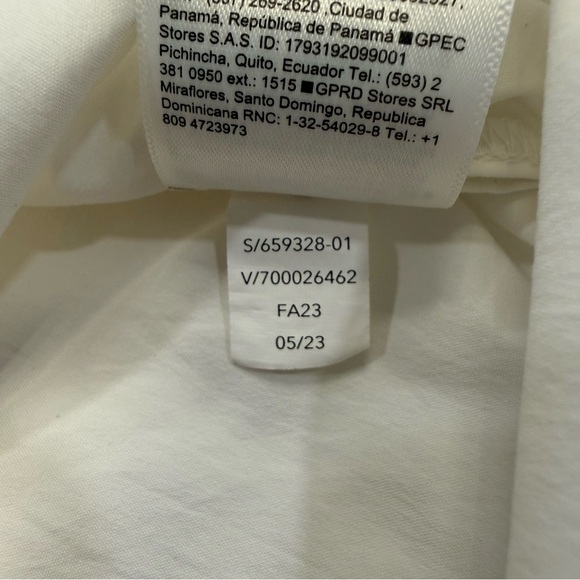 Athleta A-Frame Poplin Button Down UPF Shirt Women’s Large White - Picture 11 of 12